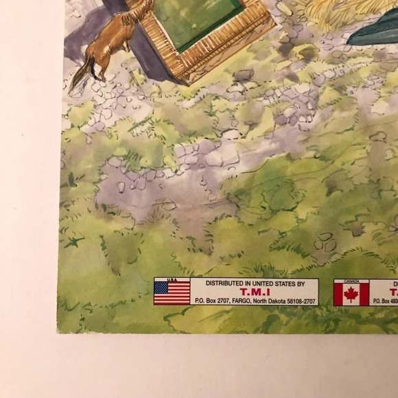 Vintage Stick Play and  Read Pets The Fun Learning Panini Book Animals - Picture 3 of 16